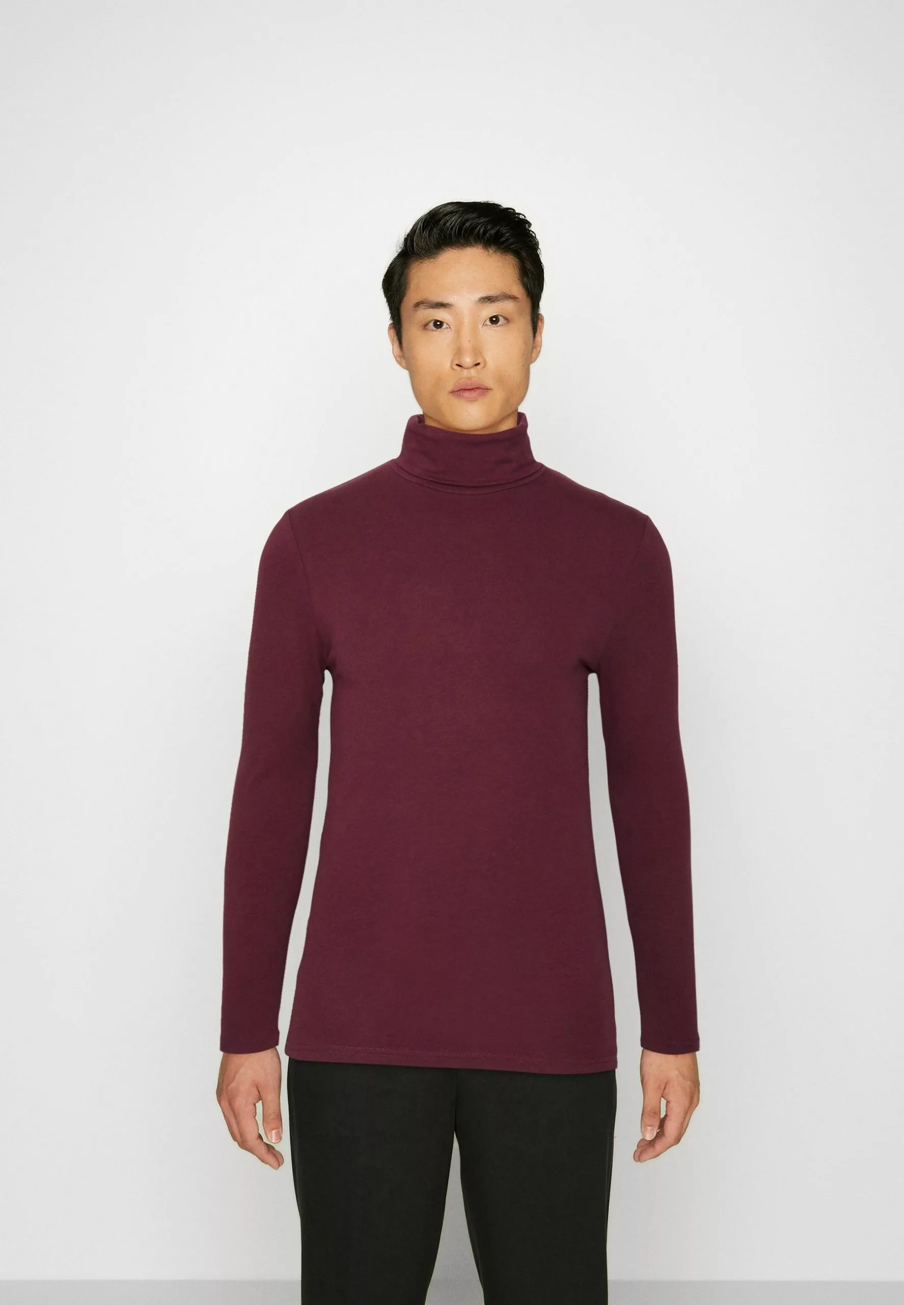 Pier One 2 Pack - Long Sleeved Top - Beige/Bordeaux 2 Pier One 2 Pack - Long Sleeved Top - Beige/Bordeaux - Image 2