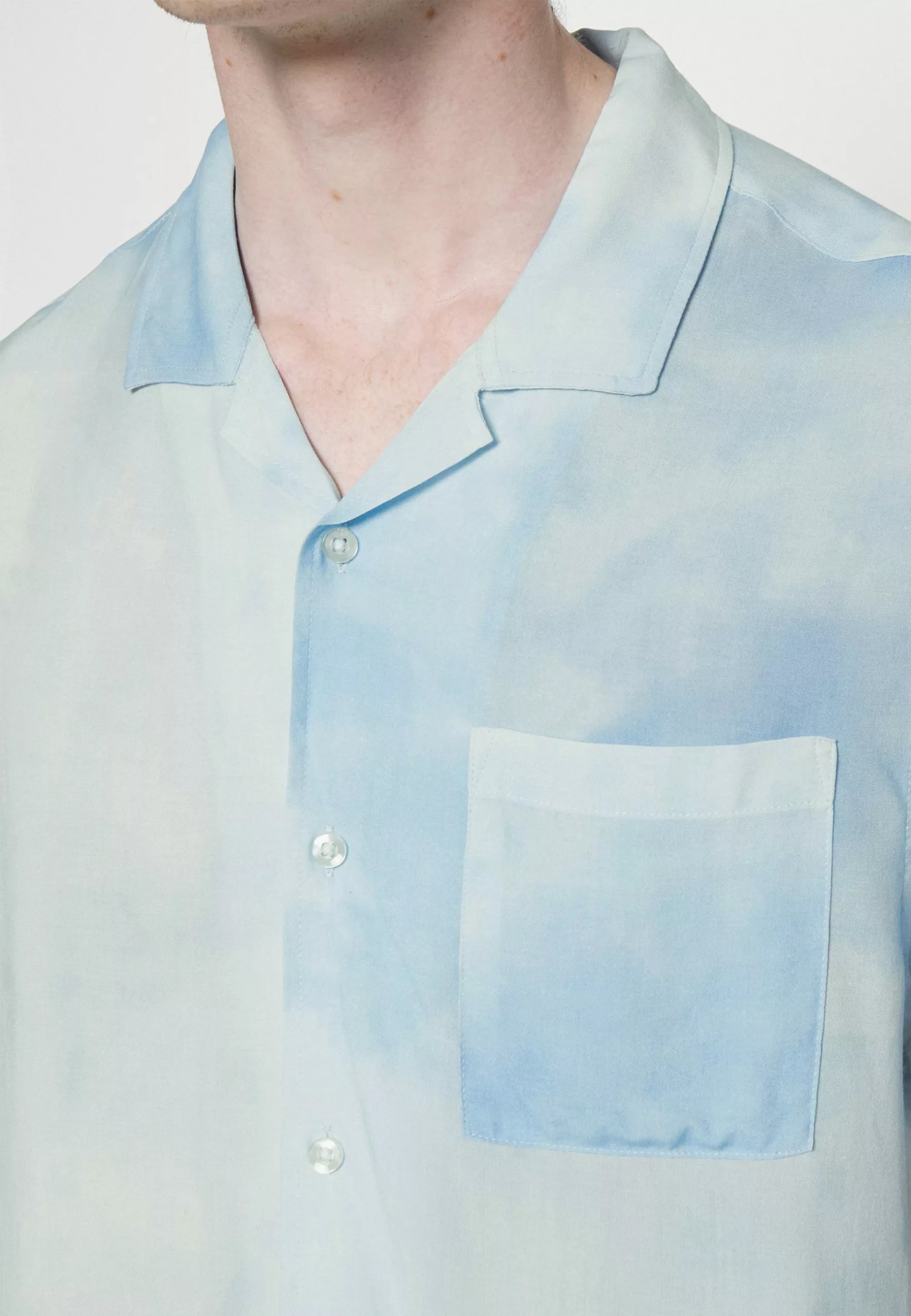 Pier One Shirt - White/Light Blue 6 Pier One Shirt - White/Light Blue - Image 6