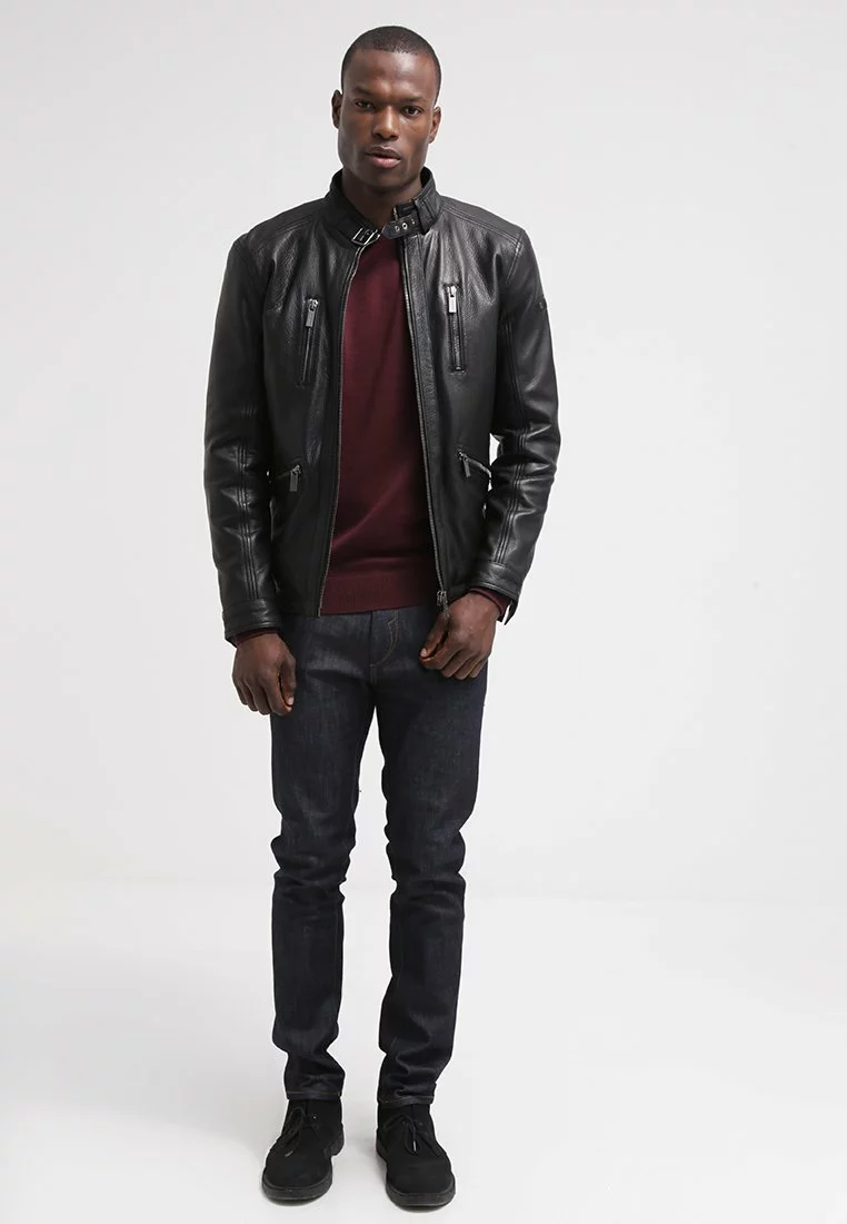 Pier One Basic Crewneck - Jumper - Bordeaux 2 Pier One Basic Crewneck - Jumper - Bordeaux - Image 2