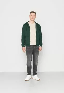 Pier One 5 Pack - Basic T-Shirt - White/Green/Bordeaux/Black/Beige