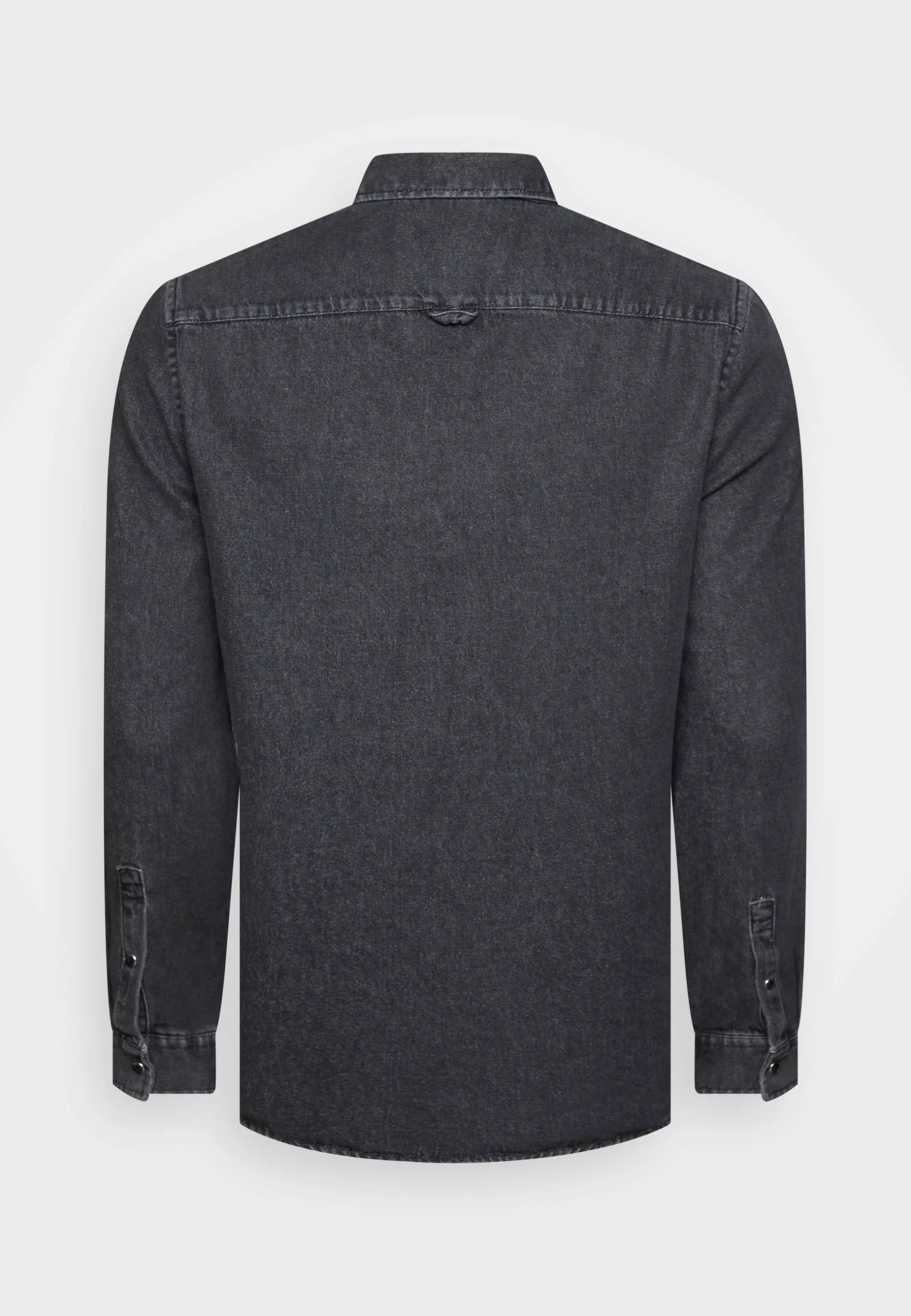 Pier One Denim - Shirt - Black 2 Pier One Denim - Shirt - Black - Image 2