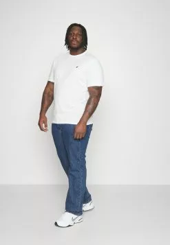 Pier One 2 Pack - Basic T-Shirt - Dark Blue/White