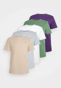 Pier One Unisex 5 Pack - Basic T-Shirt 12 Pier One Unisex 5 Pack - Basic T-Shirt -Pier One Shop 4dab7af2179d4e539c84571a9836ad97
