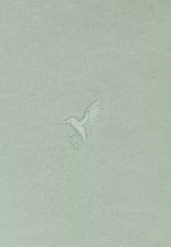 Pier One V Neck Bird Tonal 3 Pack - Basic T-Shirt - Mint/Off-Whit/Blue Grey -Pier One Shop 4e6ed310bad342ea8d5163998452cedf