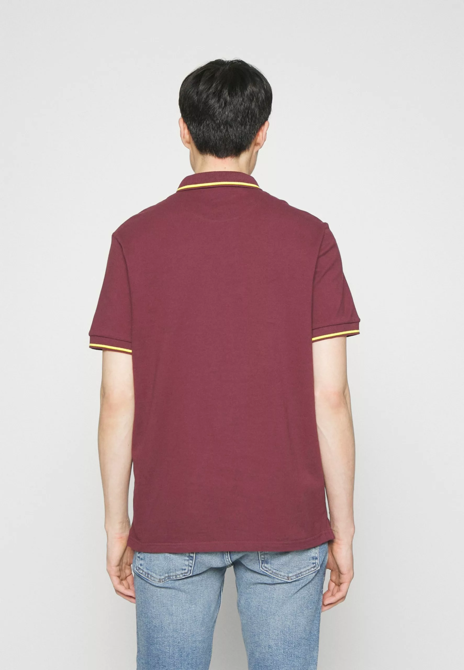 Pier One Neon Tipping Birdy - Polo Shirt - 304 - Bordeaux 3 Pier One Neon Tipping Birdy - Polo Shirt - 304 - Bordeaux - Image 3