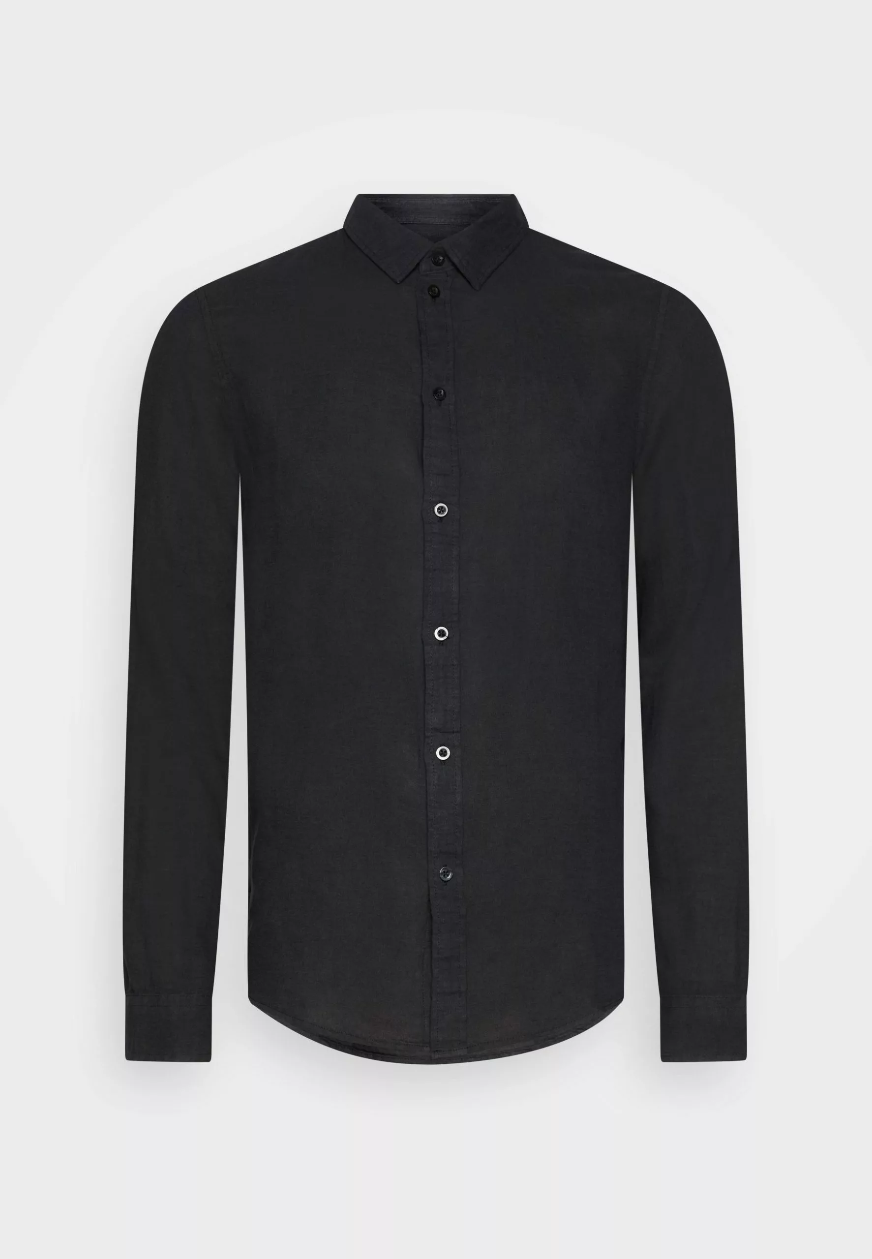 Pier One Linen Mix 2 Pack - Shirt - Black/Olive 2 Pier One Linen Mix 2 Pack - Shirt - Black/Olive - Image 2