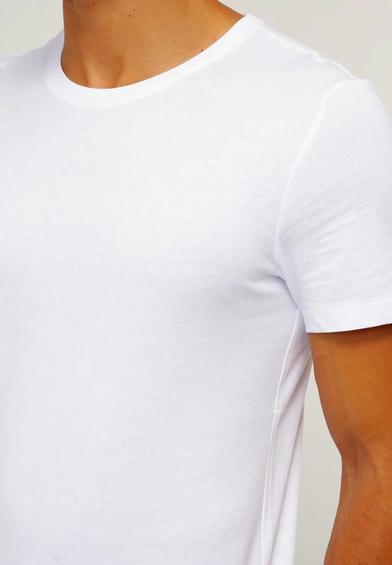 Pier One 2 Pack - Basic T-Shirt - White/Black 6 Pier One 2 Pack - Basic T-Shirt - White/Black - Image 6