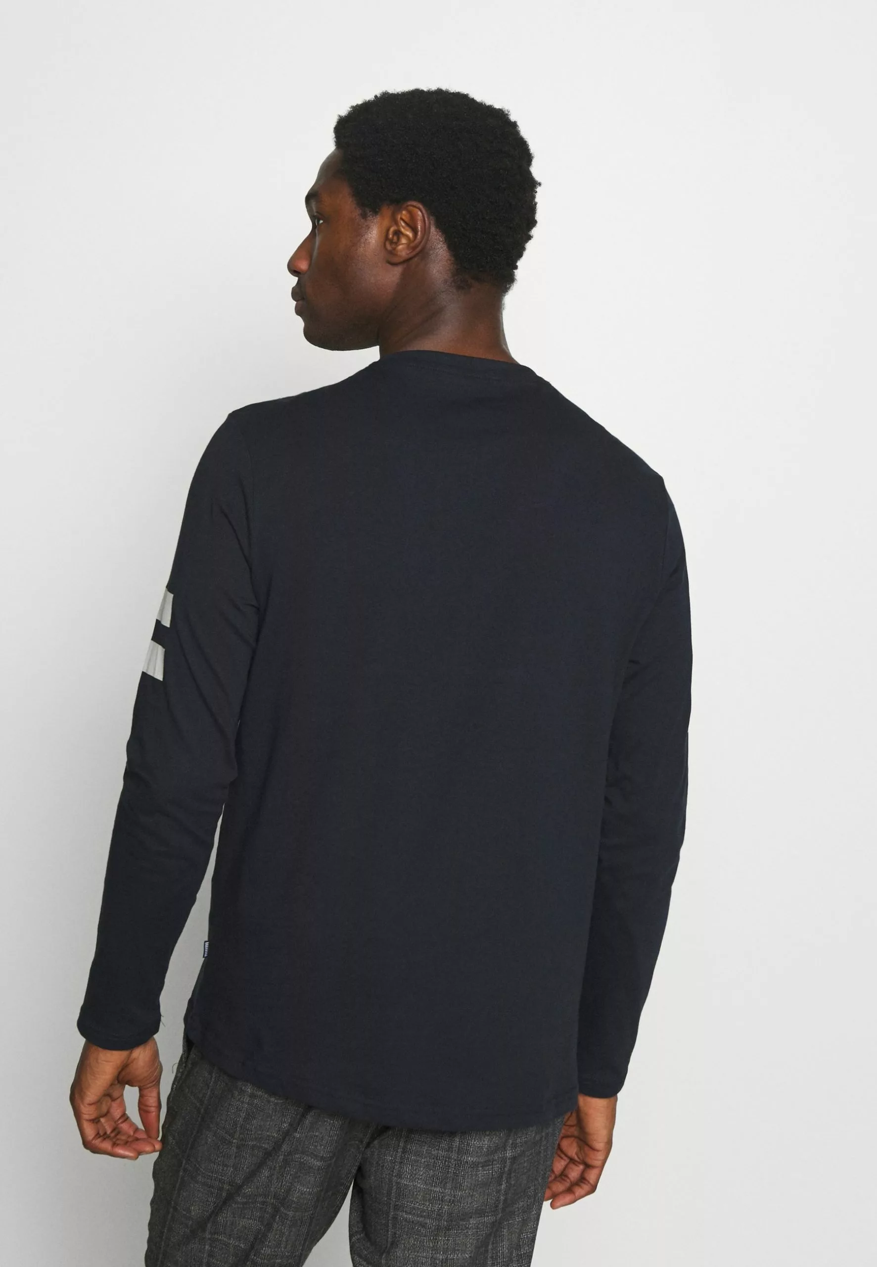 Pier One Long Sleeved Top - Dark Blue 3 Pier One Long Sleeved Top - Dark Blue - Image 3