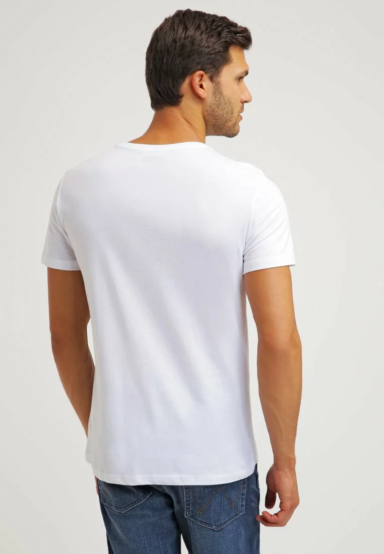 Pier One 2 Pack - Basic T-Shirt - White/Black 4 Pier One 2 Pack - Basic T-Shirt - White/Black - Image 4