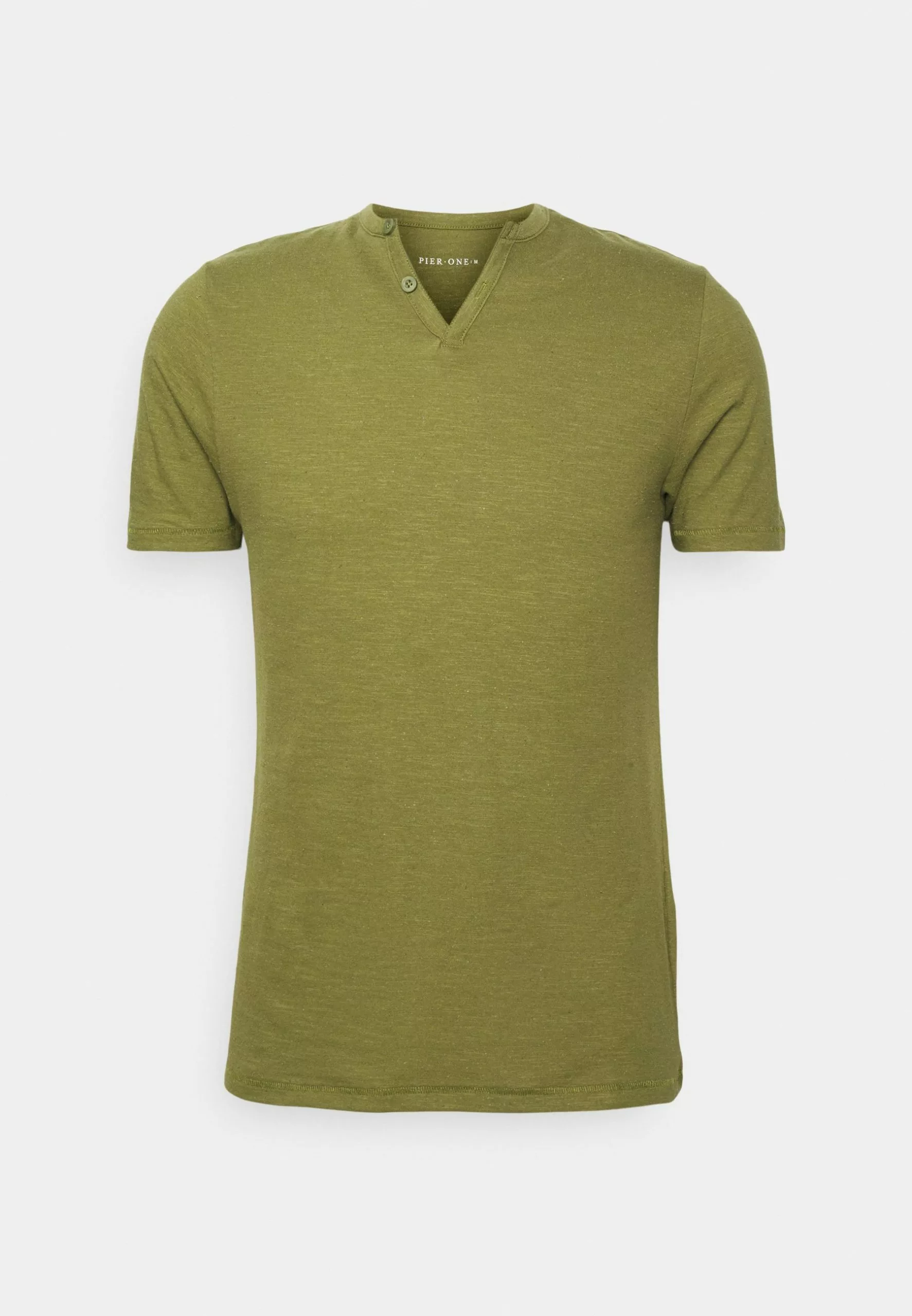 Pier One Basic T-Shirt - Green 4 Pier One Basic T-Shirt - Green - Image 4