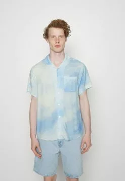 Pier One Shirt - White/Light Blue