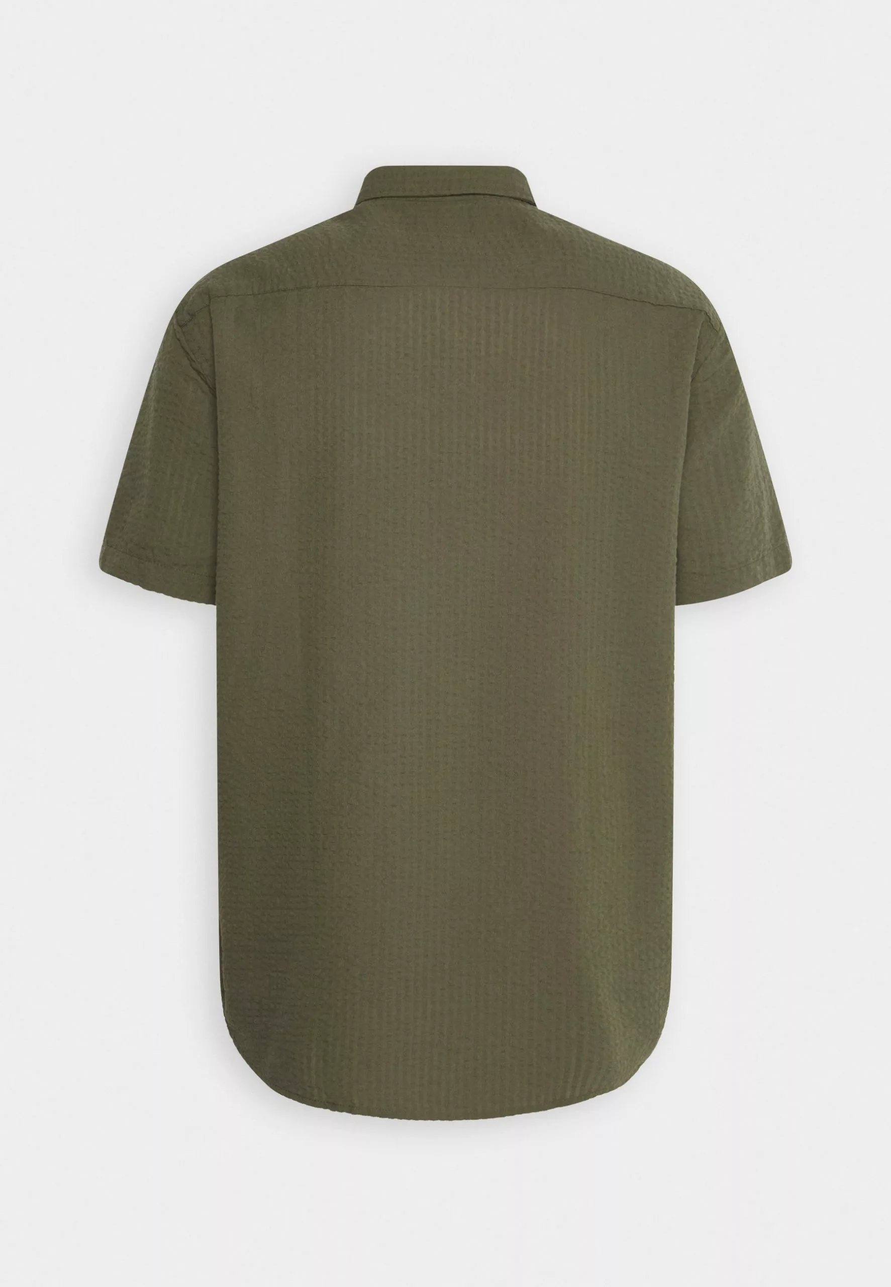 Pier One Seersucker Kent- Shirt - 604 - Olive 2 Pier One Seersucker Kent- Shirt - 604 - Olive - Image 2