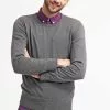 Pier One Basic Crewneck - Jumper - Dark Grey Melange