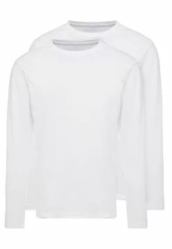 Pier One 2 Pack - Long Sleeved Top - White