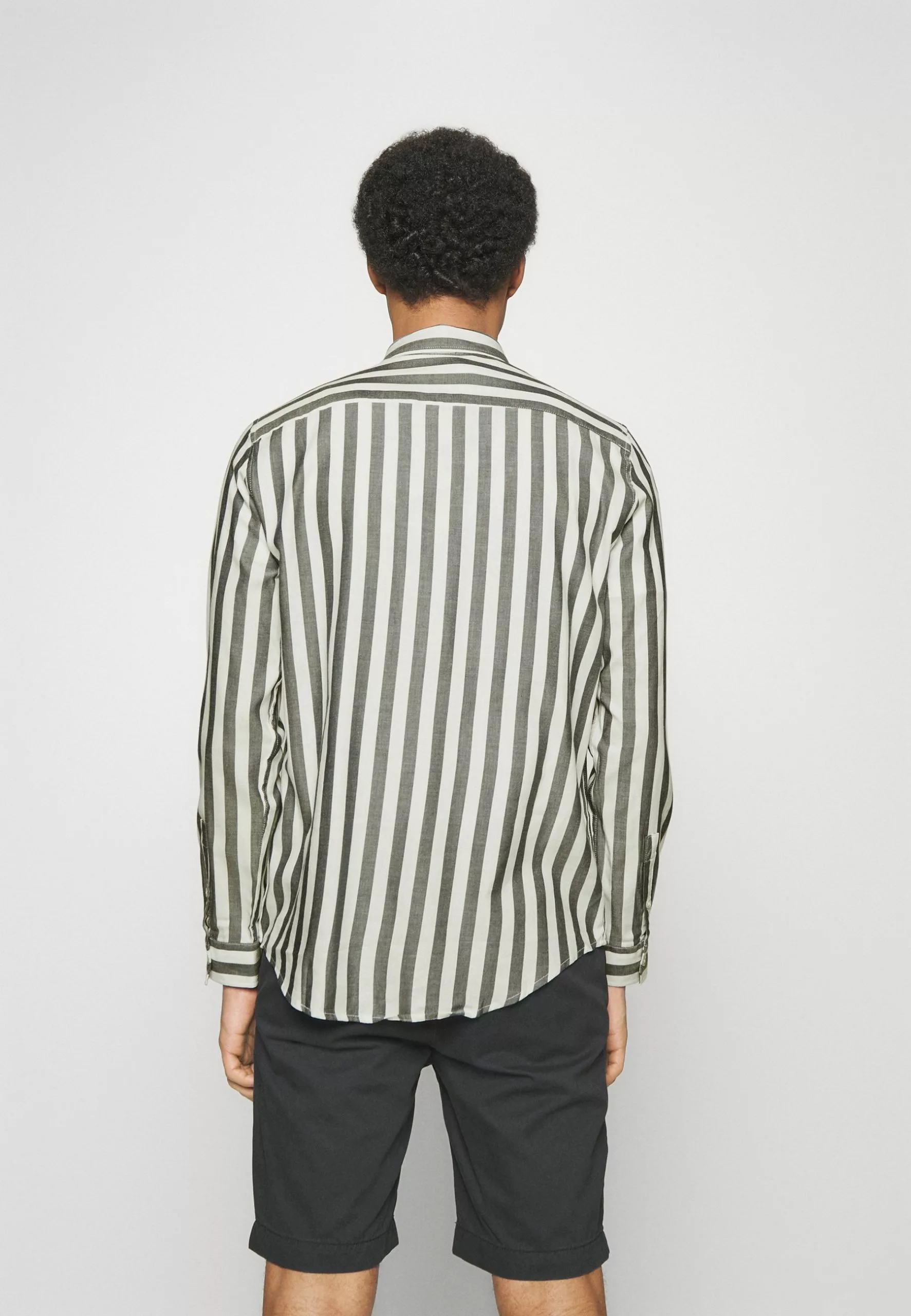 Pier One Shirt - Dark Blue/White 3 Pier One Shirt - Dark Blue/White - Image 3