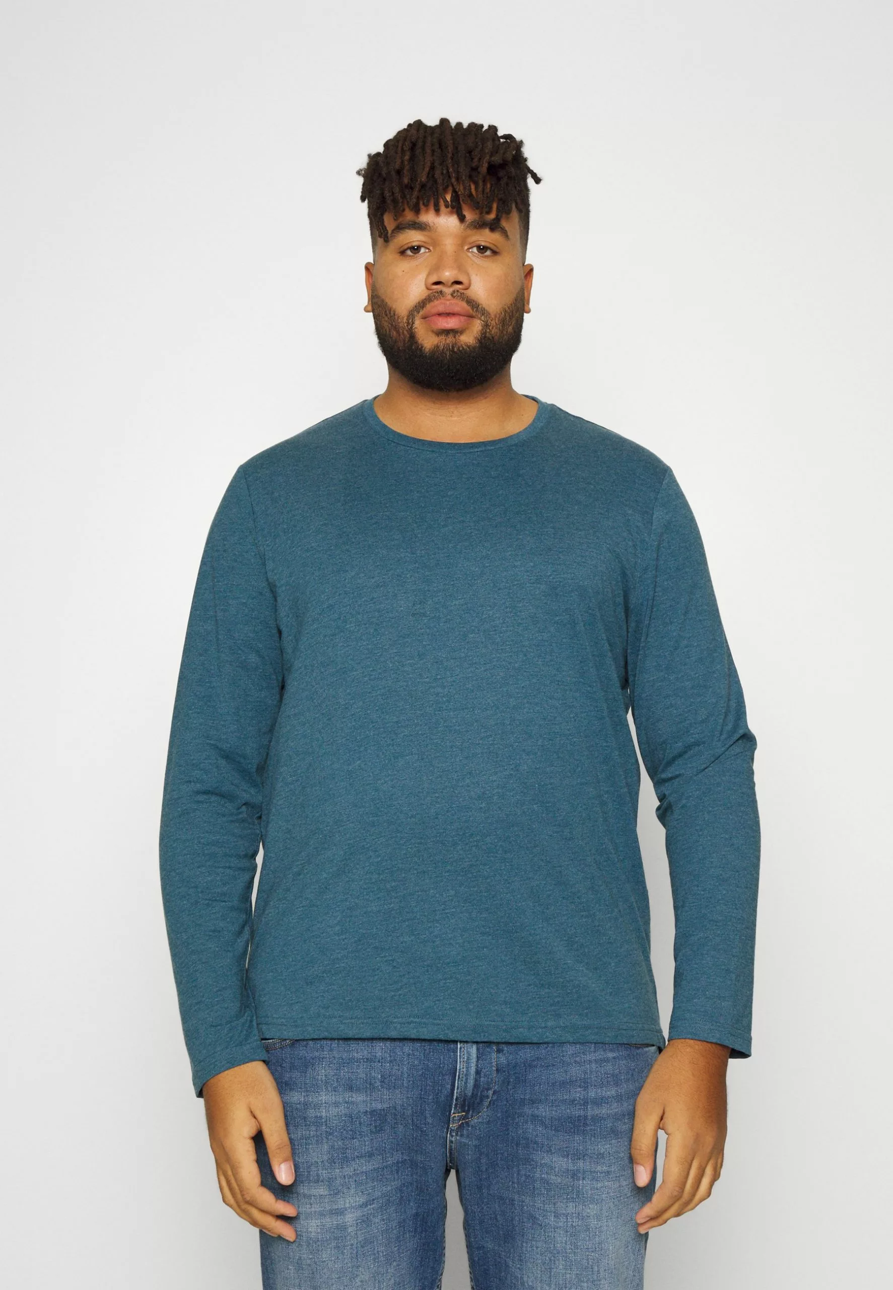 Pier One 2 Pack - Long Sleeved Top - Blue/Black 4 Pier One 2 Pack - Long Sleeved Top - Blue/Black - Image 4