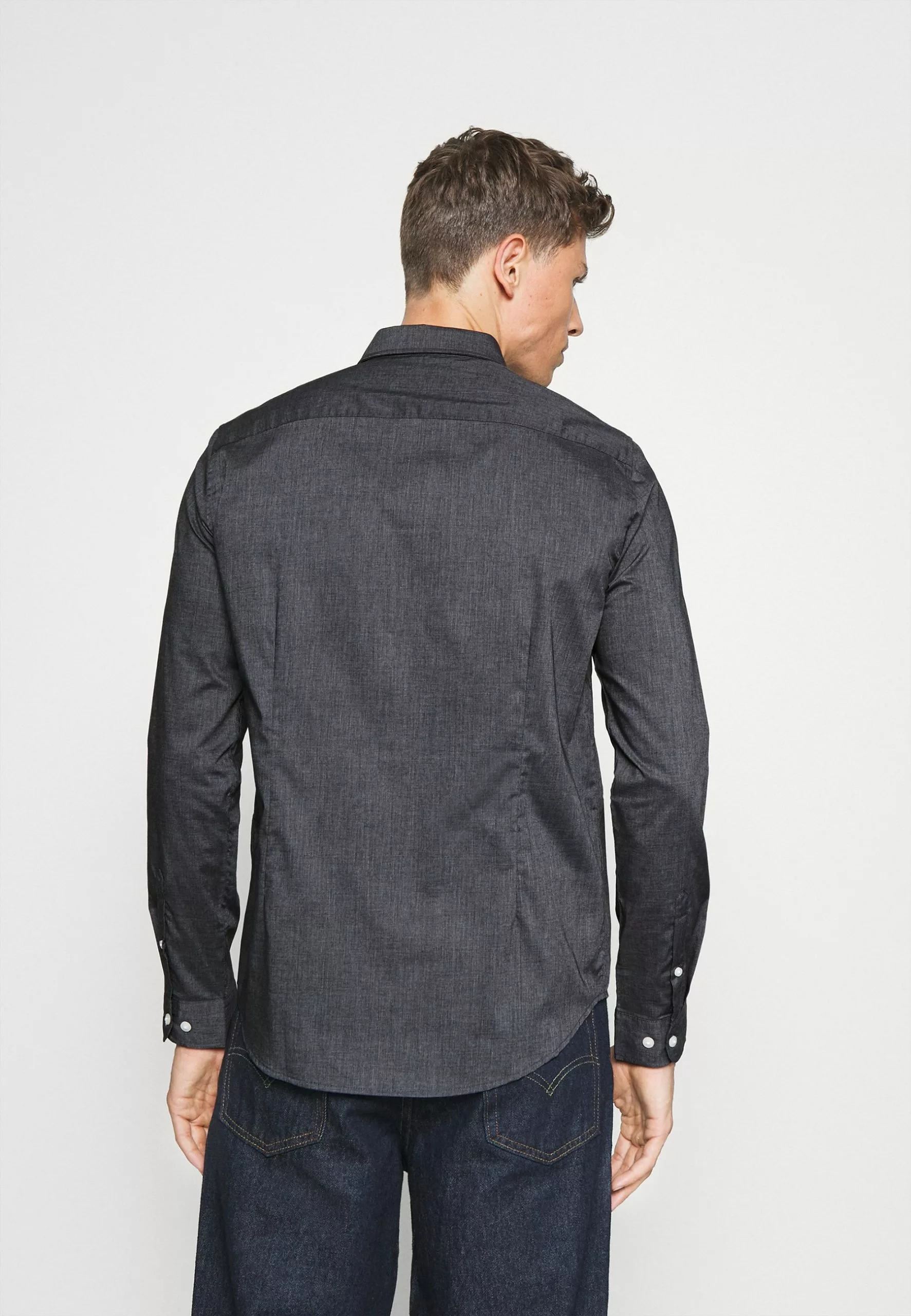 Pier One Shirt -Blue Grey 4 Pier One Shirt -Blue Grey - Image 4