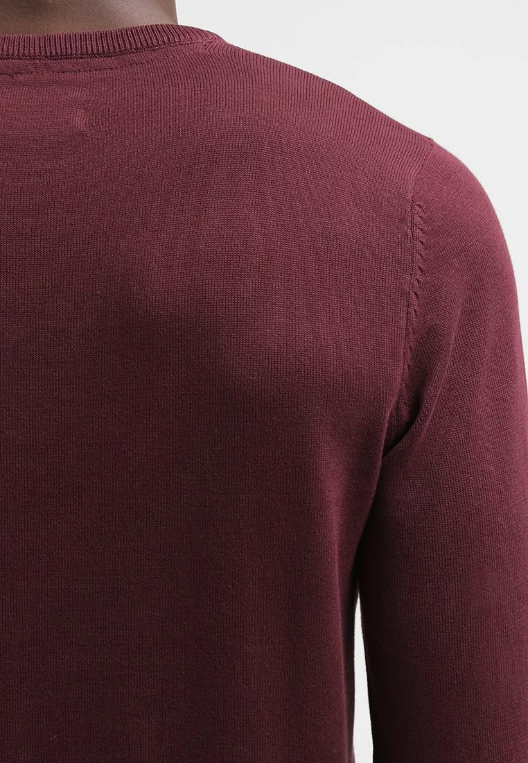 Pier One Basic Crewneck - Jumper - Bordeaux 5 Pier One Basic Crewneck - Jumper - Bordeaux - Image 5