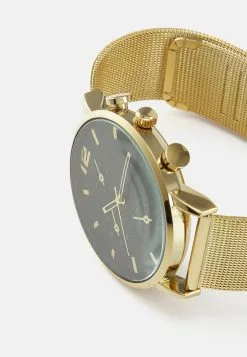 Pier One Unisex - Watch - Gold-Coloured -Pier One Shop 7550036de56e41ccbe2336513b2c2abf