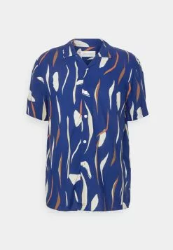 Pier One Contemporary Art Regular Resort- Shirt - Blue -Pier One Shop 785a6e3b667947f1b8b1bceba78cc045