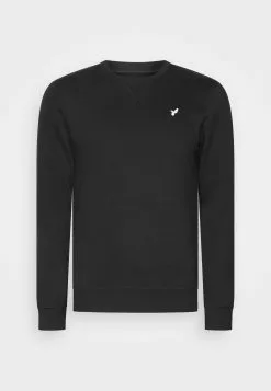 Pier One Sweatshirt - Black/Mottled Grey 8 Pier One Sweatshirt - Black/Mottled Grey -Pier One Shop 7954a7df4b094e52bda097136e48cead