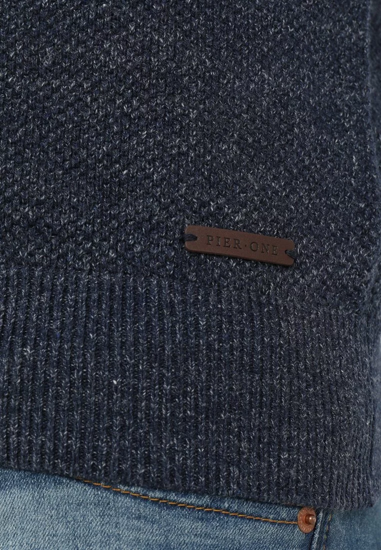 Pier One Cardigan - Mottled Blue 6 Pier One Cardigan - Mottled Blue - Image 6