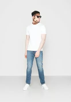 Pier One 10 Pack - Basic T-Shirt - Mottled Light Grey/Black/White