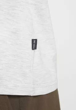 Pier One 5 Pack - Basic T-Shirt - Light Grey - 101_White - 001_Green - 602 -Pier One Shop 7d13067417124de684e97c638550a94b