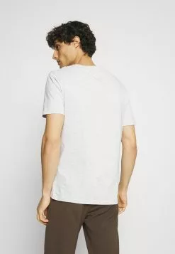 Pier One 5 Pack - Basic T-Shirt - Light Grey - 101_White - 001_Green - 602 -Pier One Shop 7e10cc405f4245428ef3f769088584b8