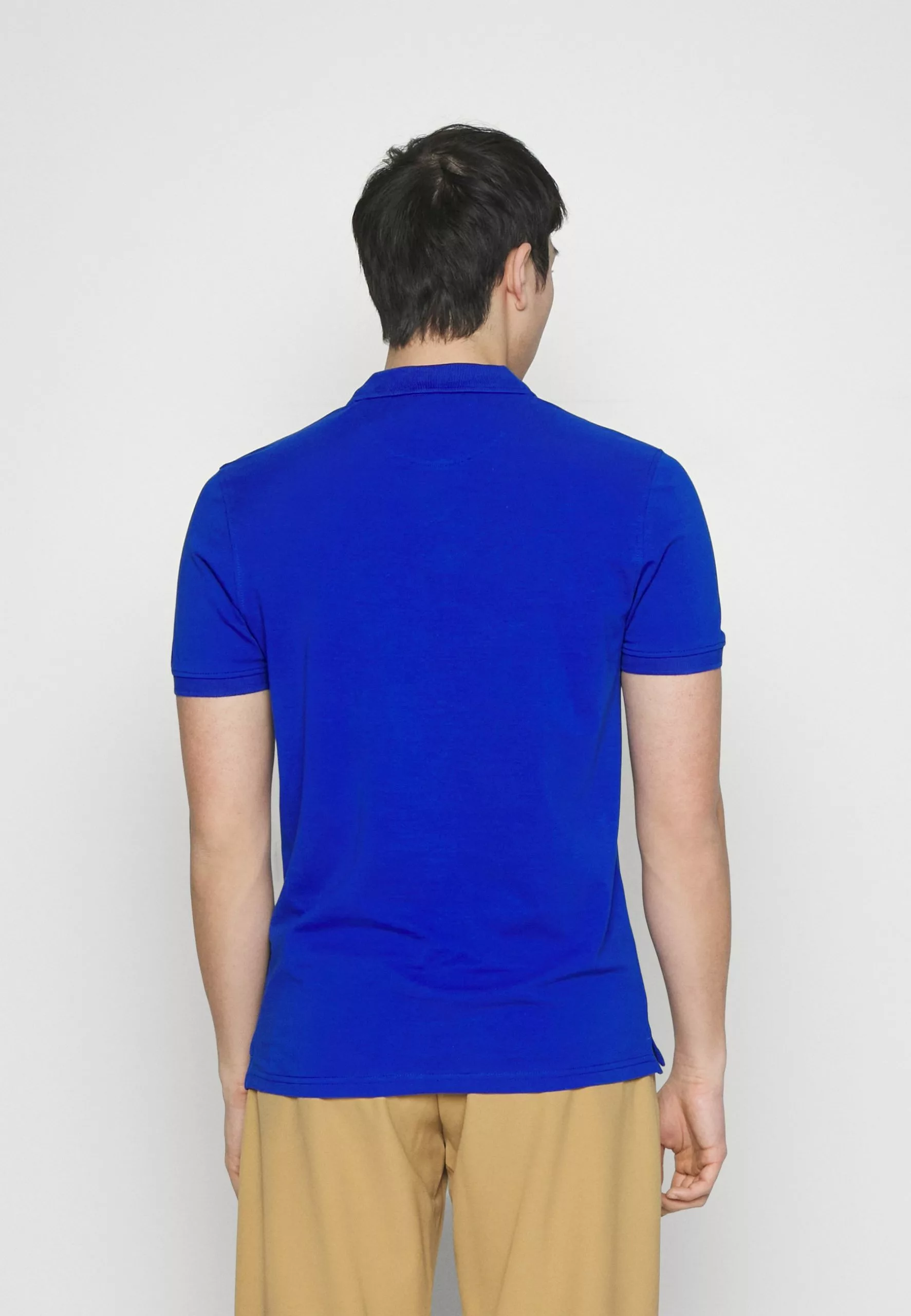 Pier One Basic - Polo Shirt - Royal Blue 3 Pier One Basic - Polo Shirt - Royal Blue - Image 3