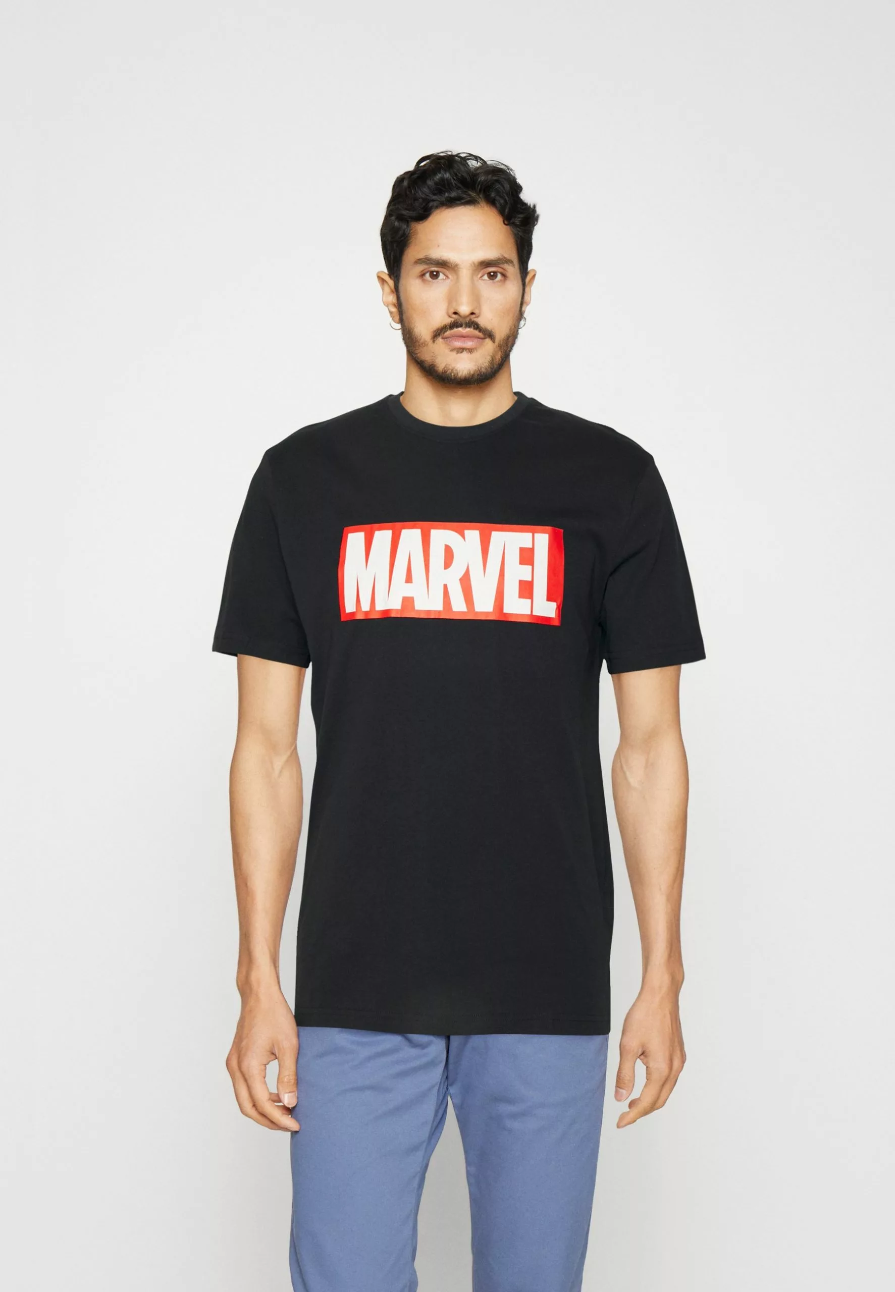 Pier One Print T-Shirt - Black 1 Pier One Print T-Shirt - Black