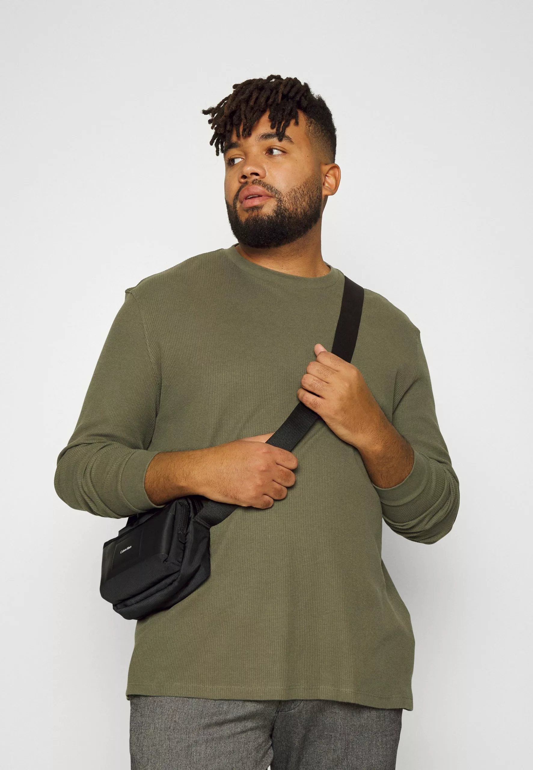 Pier One Long Sleeved Top - Olive 4 Pier One Long Sleeved Top - Olive - Image 4