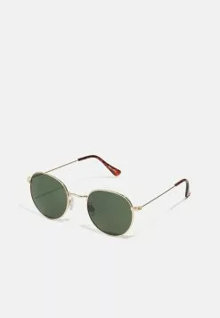 Pier One Unisex - Sunglasses - Gold-Coloured/Green