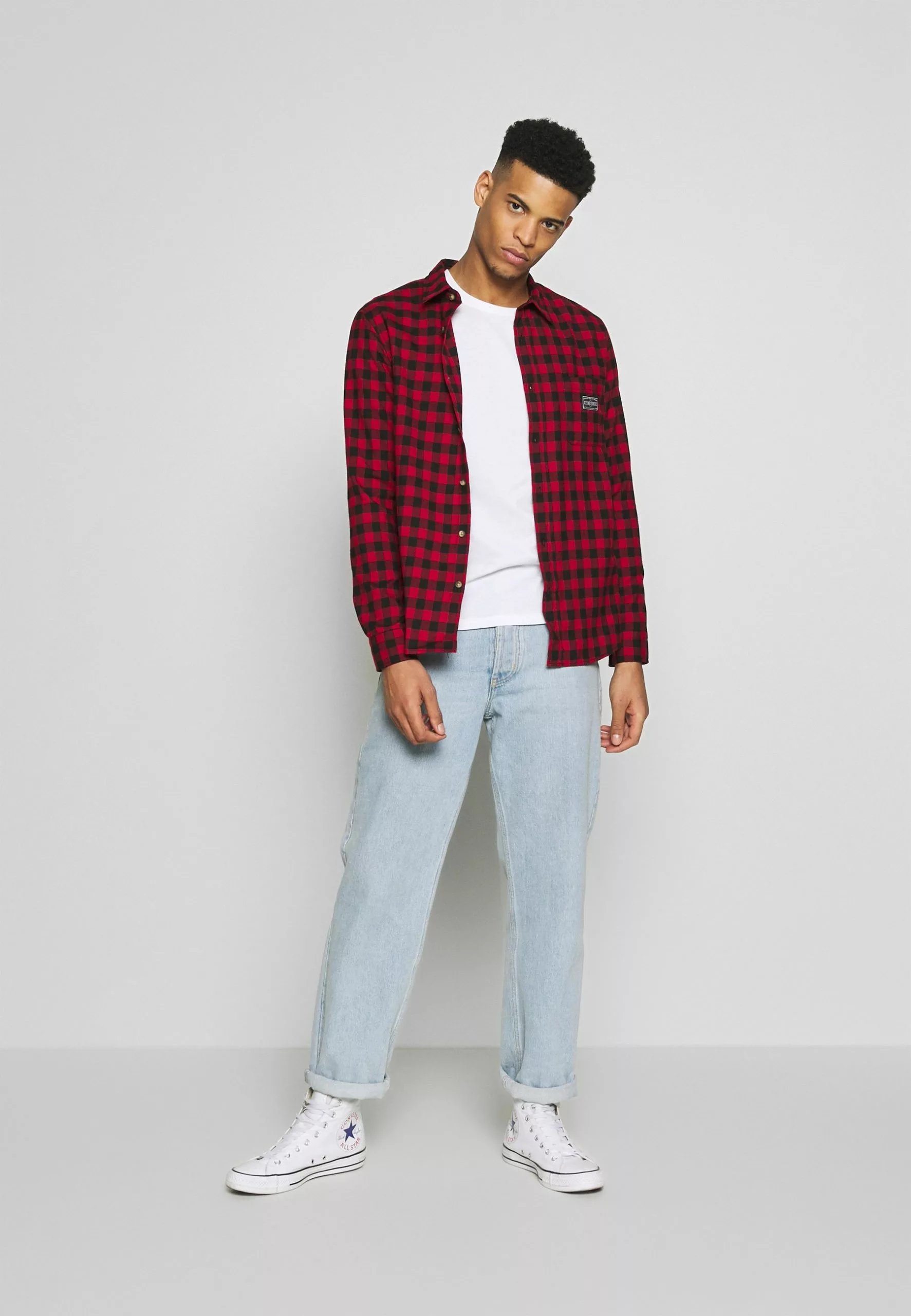 Pier One 3 Pack - Basic T-Shirt -Black/ White 2 Pier One 3 Pack - Basic T-Shirt -Black/ White - Image 2