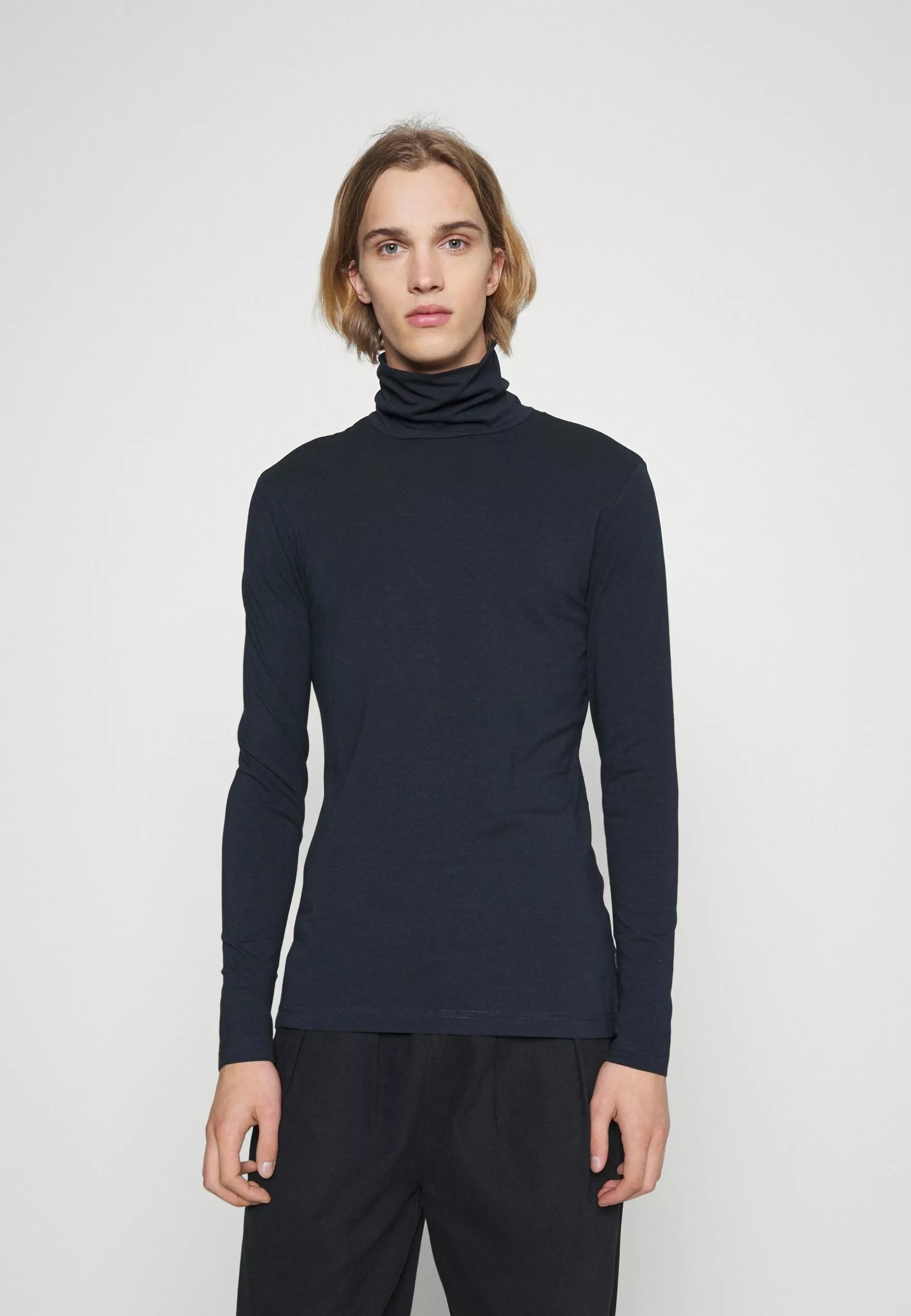 Pier One 2 Pack - Long Sleeved Top - Bordeaux/Dark Blue 4 Pier One 2 Pack - Long Sleeved Top - Bordeaux/Dark Blue - Image 4