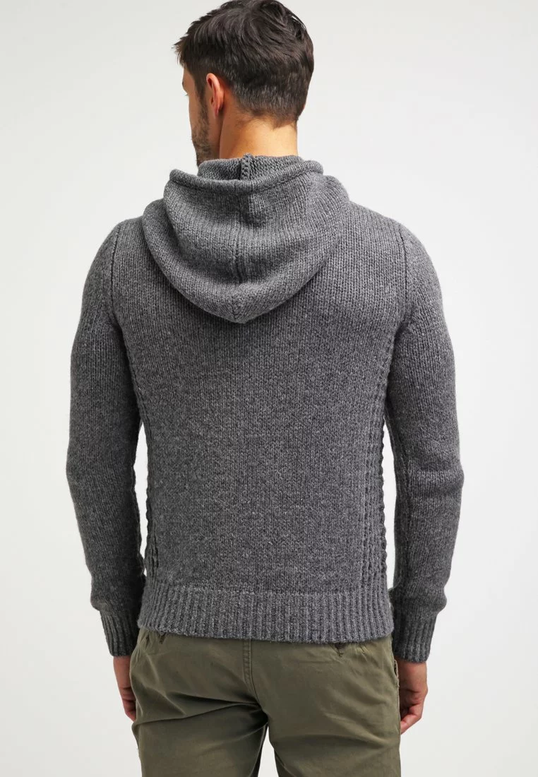 Pier One Hoodie - Dark Grey Melange 3 Pier One Hoodie - Dark Grey Melange - Image 3
