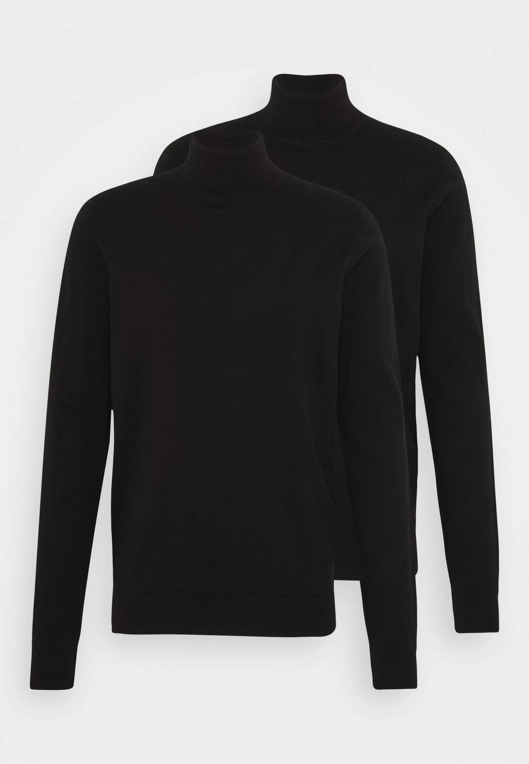Pier One 2 Pack - Basic Turtleneck - Jumper - Black 6 Pier One 2 Pack - Basic Turtleneck - Jumper - Black - Image 6