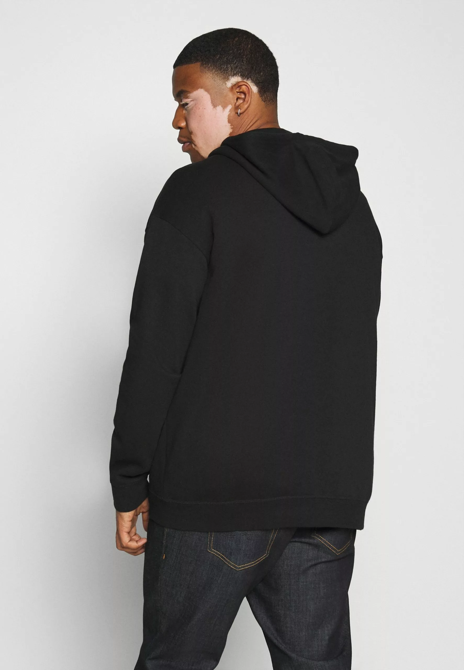 Pier One Zip-Up Sweatshirt - Black 3 Pier One Zip-Up Sweatshirt - Black - Image 3