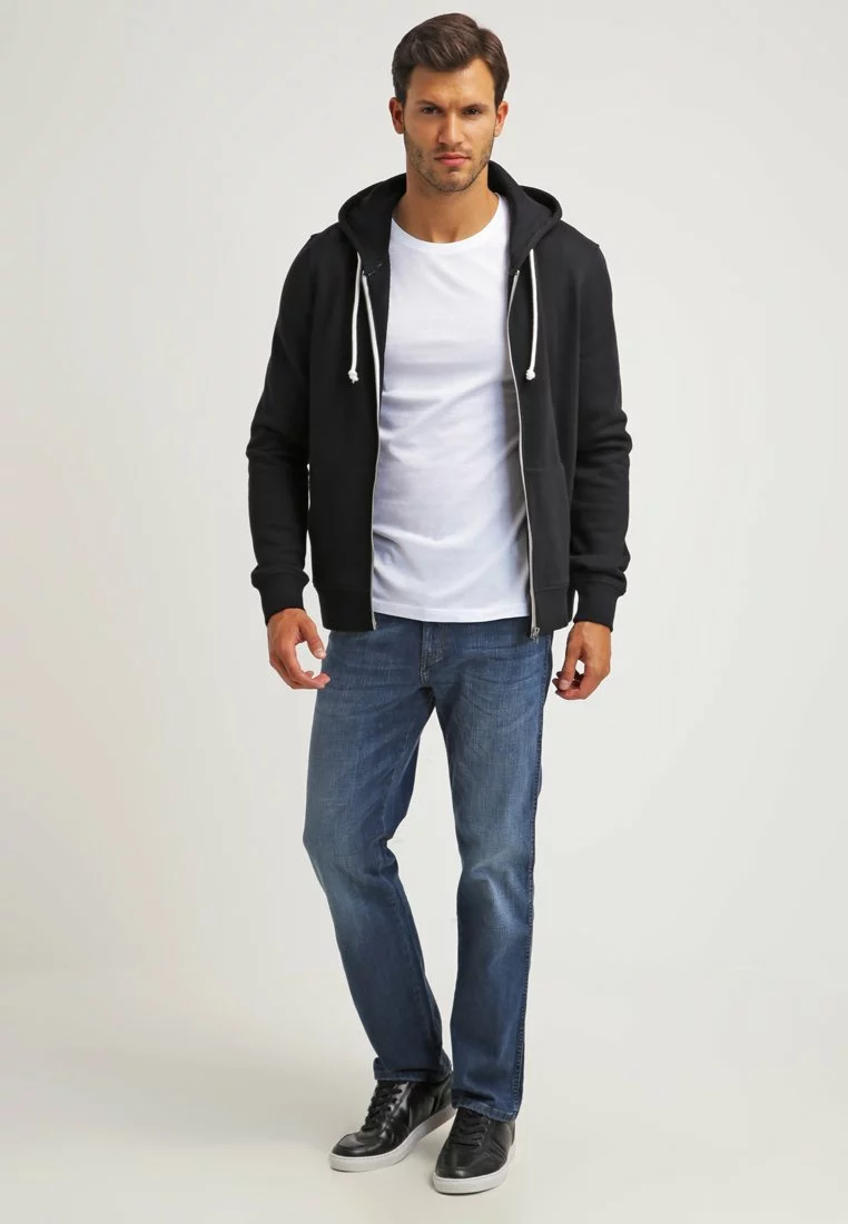 Pier One 2 Pack - Basic T-Shirt - White/Black 1 Pier One 2 Pack - Basic T-Shirt - White/Black