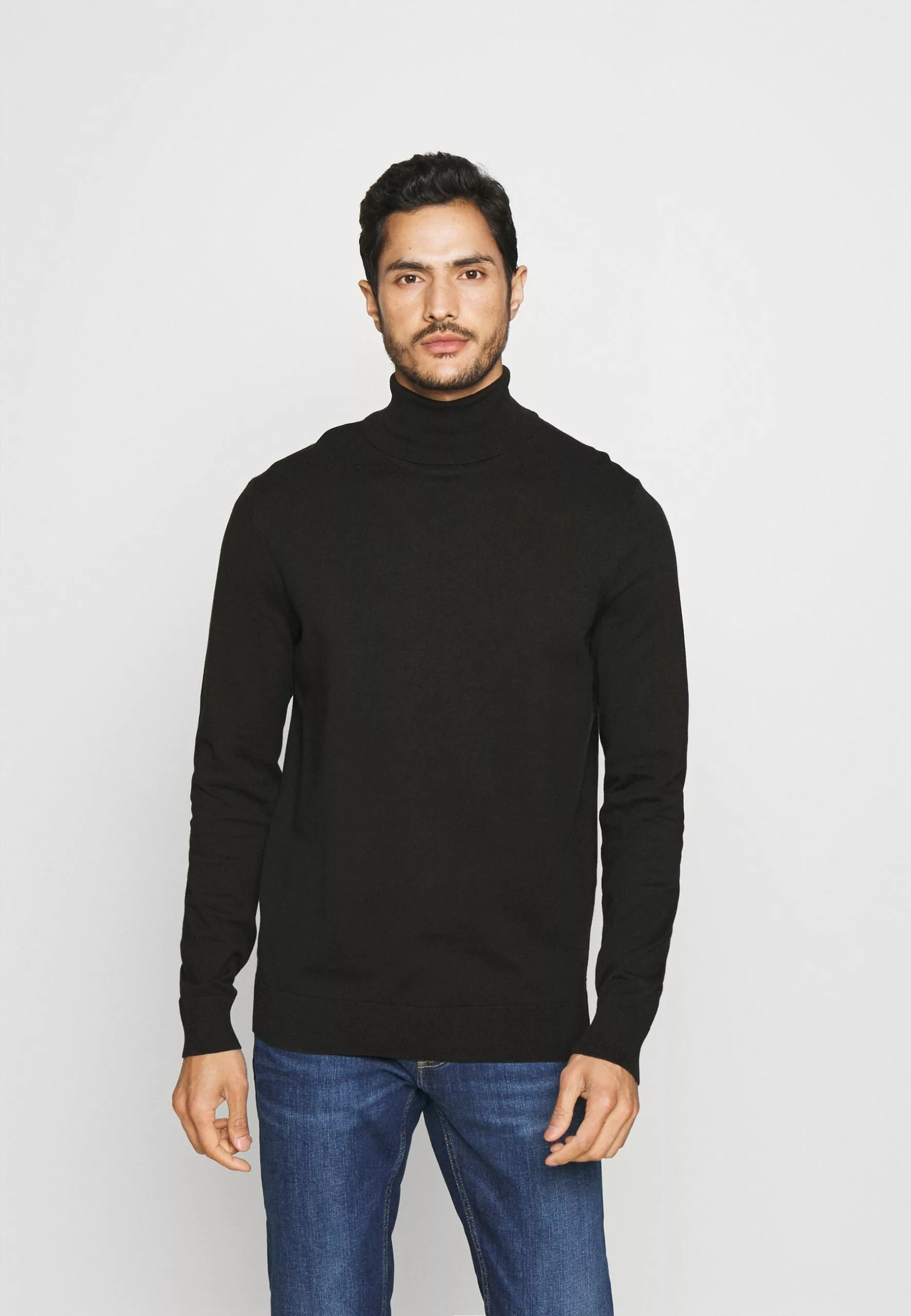 Pier One 2 Pack - Basic Turtleneck - Jumper - Black/Mottled Brown 4 Pier One 2 Pack - Basic Turtleneck - Jumper - Black/Mottled Brown - Image 4
