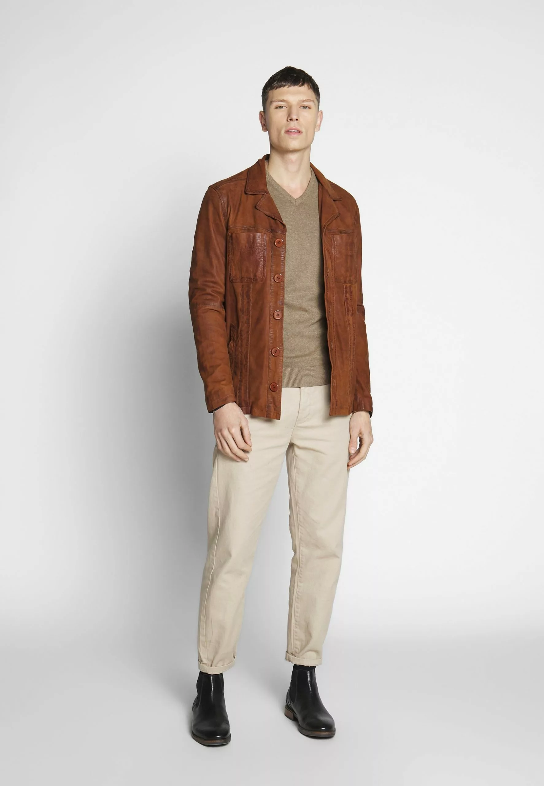 Pier One Jumper - Mottled Beige 2 Pier One Jumper - Mottled Beige - Image 2