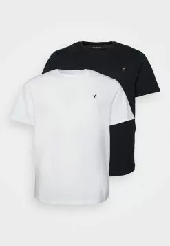 Pier One 2 Pack - Basic T-Shirt - Dark Blue/White 12 Pier One 2 Pack - Basic T-Shirt - Dark Blue/White -Pier One Shop 90a17242bb494357bb9c3bc8420a664e