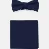 Pier One Set - Pocket Square -Dark Blue
