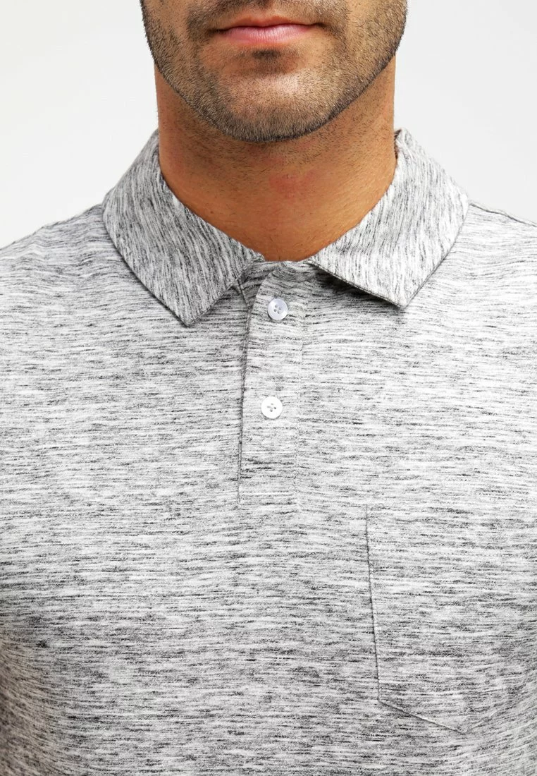 Pier One Polo Shirt - Grey Melange 4 Pier One Polo Shirt - Grey Melange - Image 4