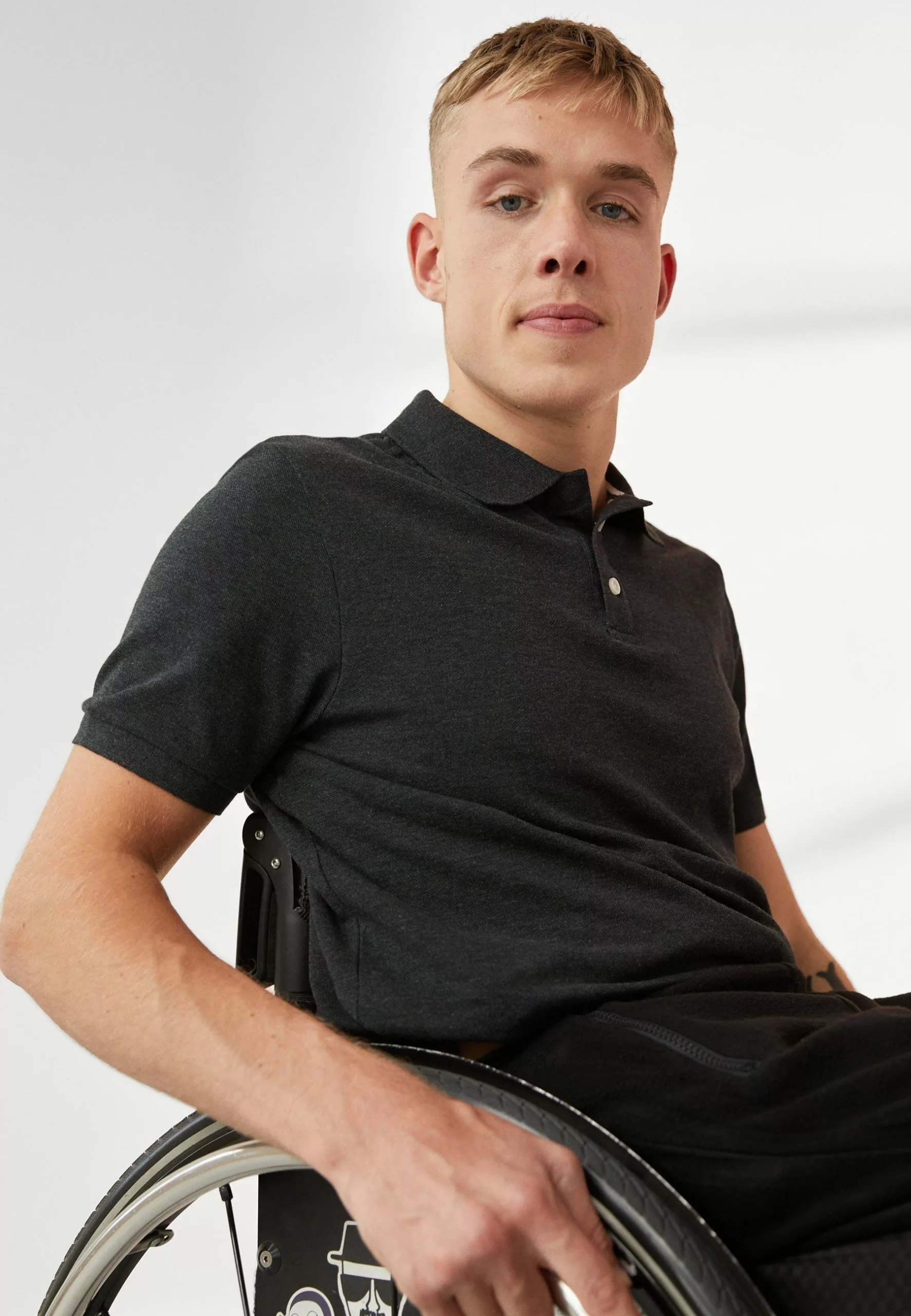 Pier One Polo Shirt - Dark Grey 1 Pier One Polo Shirt - Dark Grey