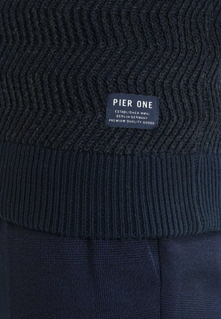 Pier One Jumper - Mottled Dark Blue 5 Pier One Jumper - Mottled Dark Blue - Image 5