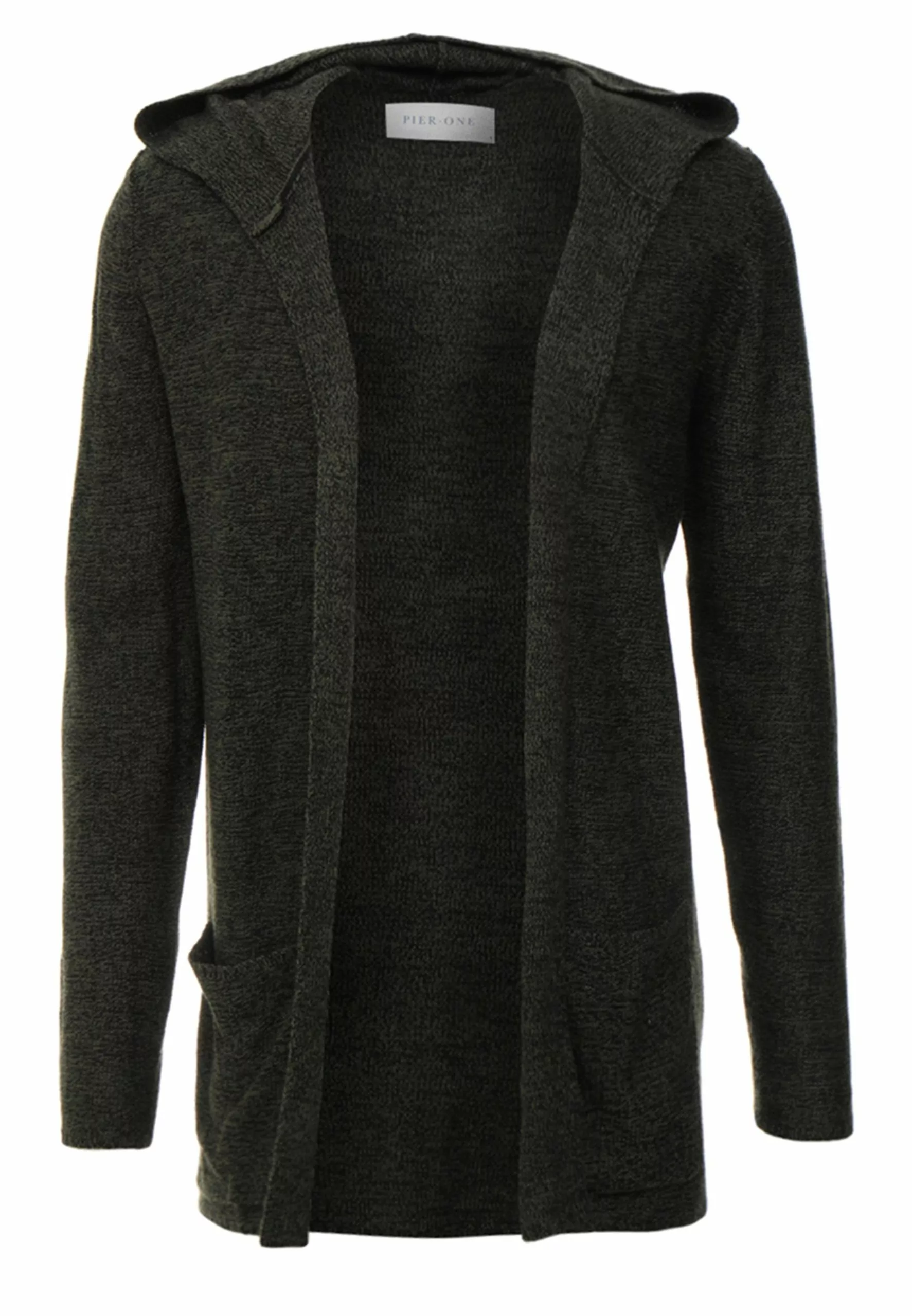 Pier One Cardigan - Black/Olive 6 Pier One Cardigan - Black/Olive - Image 6