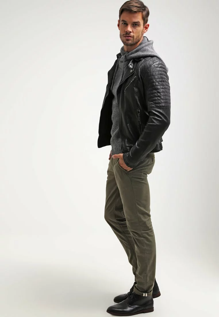 Pier One Hoodie - Dark Grey Melange 2 Pier One Hoodie - Dark Grey Melange - Image 2