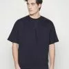 Pier One Basic T-Shirt - Dark Blue
