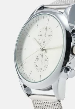 Pier One Unisex - Chronograph Watch - Silver-Coloured 7 Pier One Unisex - Chronograph Watch - Silver-Coloured -Pier One Shop a3b13f9297e1480998985e1a2a89197f